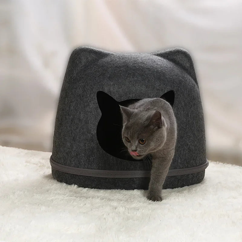 Pet Felt Cat Nest Creative Cat House All-season