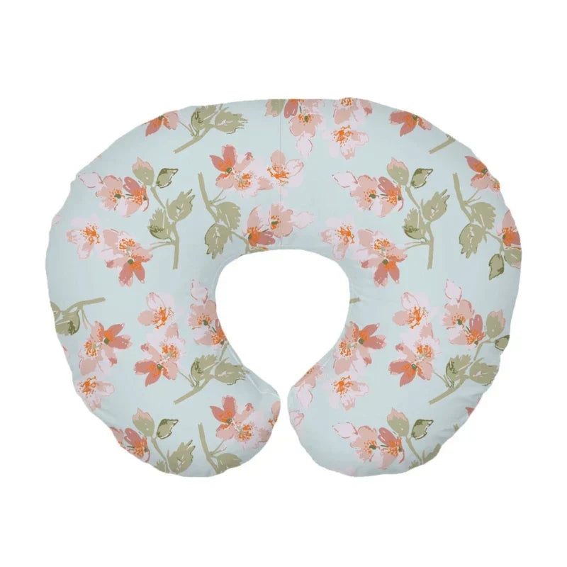 Soft Breathable Ushaped Nursing Pillow Cover Cartoon Print