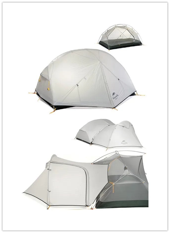 Naturehike Mongar 2 Camping Tent Double Layers 2