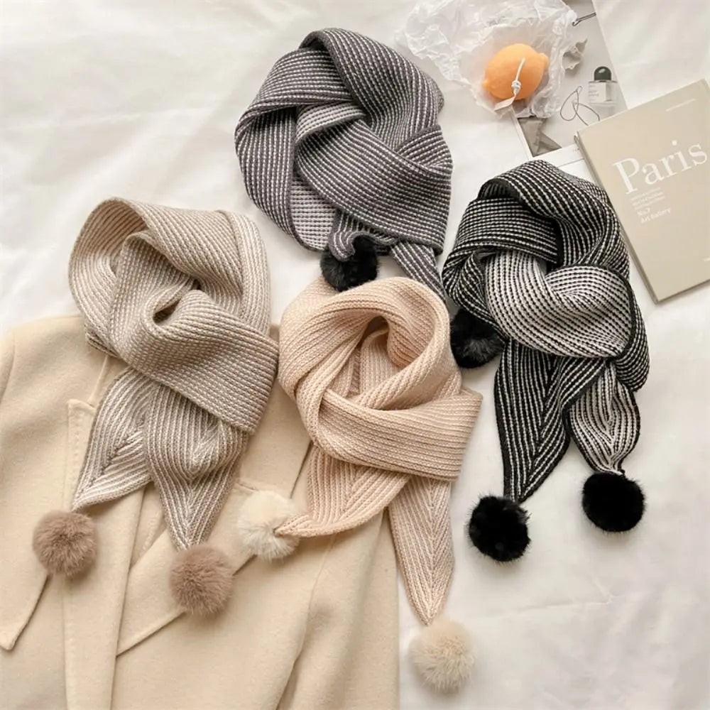 Winter Warm Neck Tie New Women Fashion Cashmere