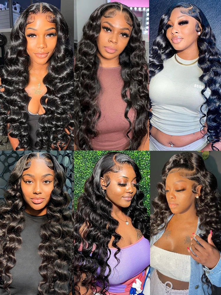 Loose Deep Wave 13x4 Lace Front Human Hair