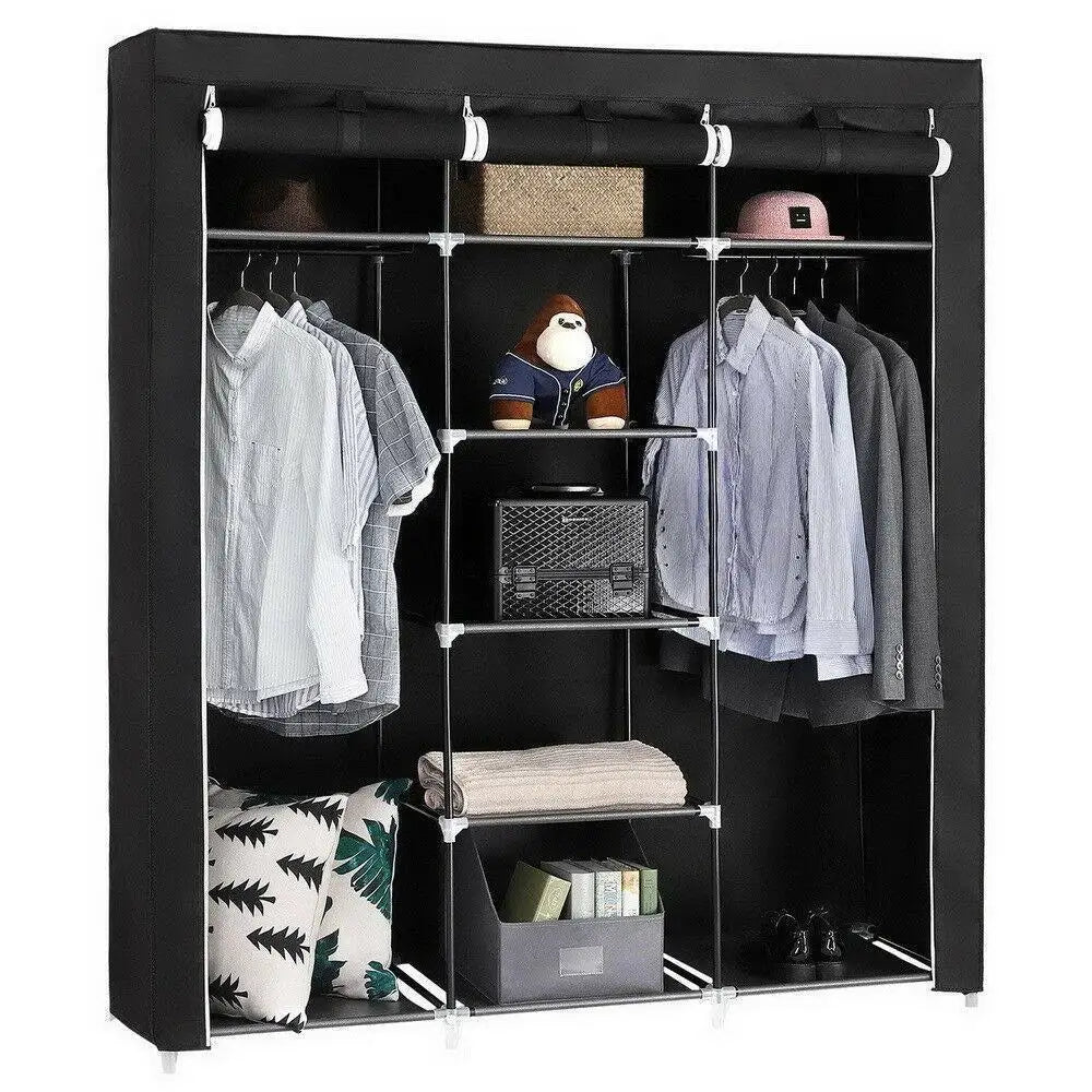 69 "Portable closet with ample storage space