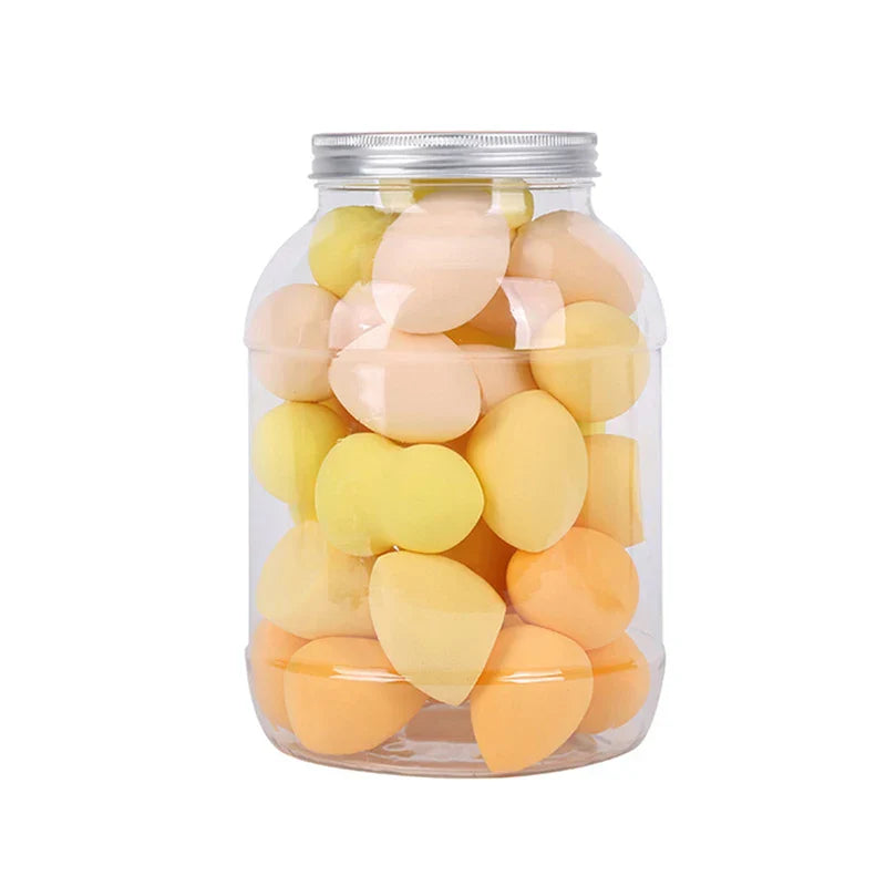 30Pcs/Set Makeup Sponge Egg Blender Cosmetics Powder Puff