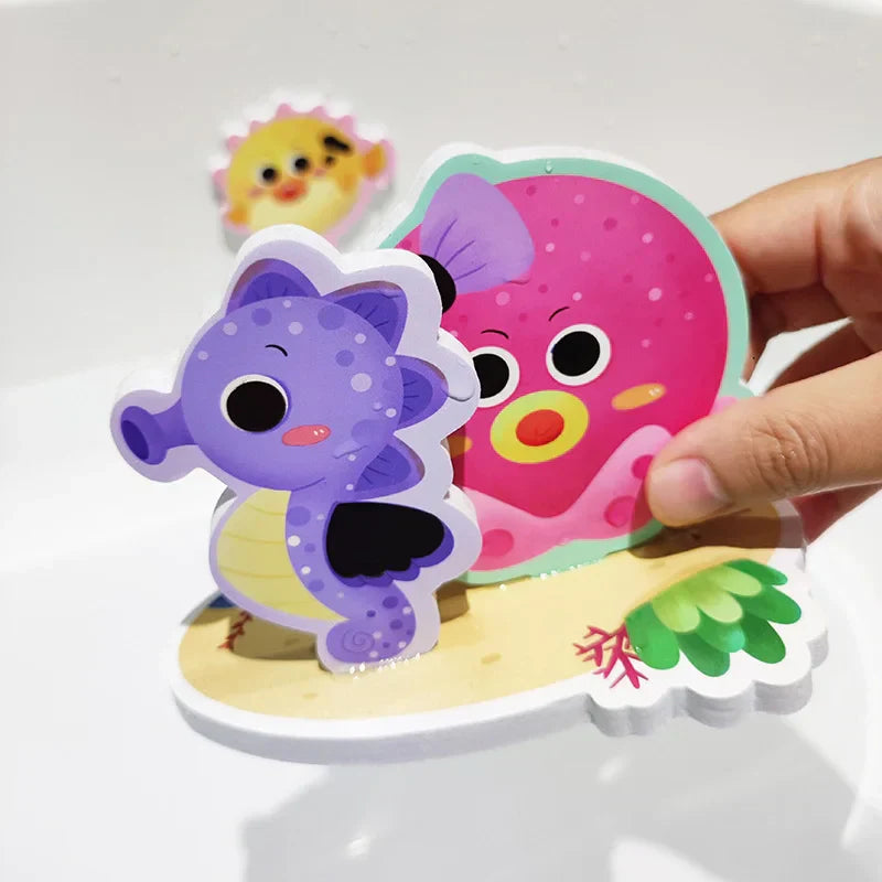 Baby Bath Toys Cars Boat Cognitive Floating Toy