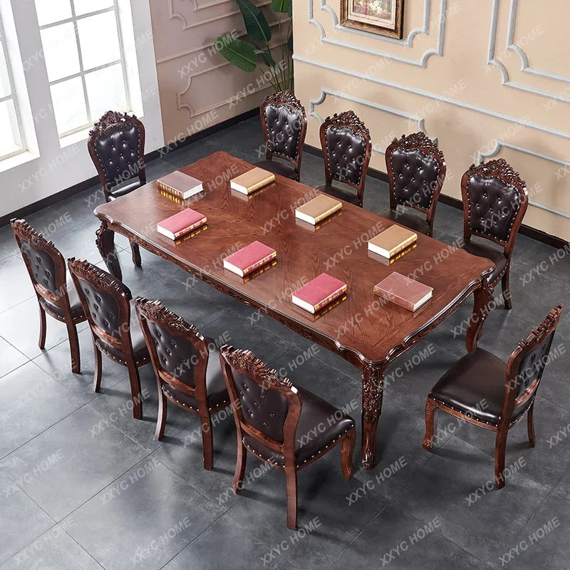 Dining Tables and Chairs Set Paint Desktop Conference