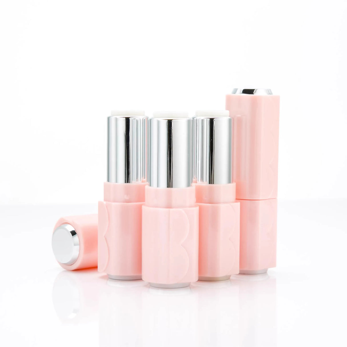 12.1mm Pink Lipstick Tube DIY Round Lip Balm