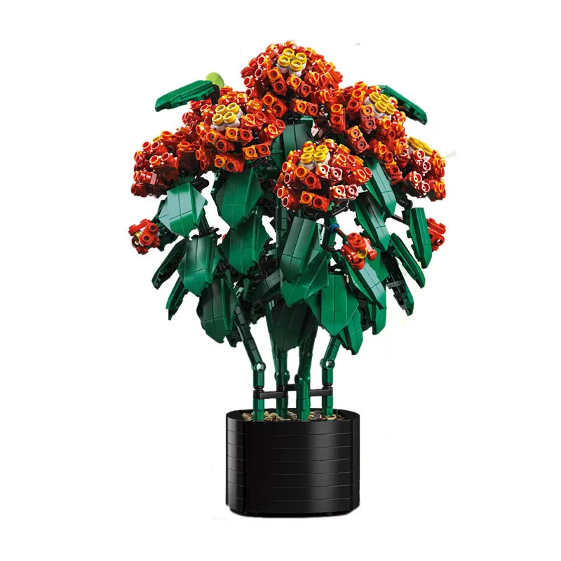 City Creativity Bouquet Flower Cymbidium Faberi Bonsai Potted