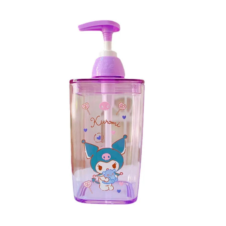Sanrio Candy Color Soap Bottle Hello Kitty Cinnamoroll