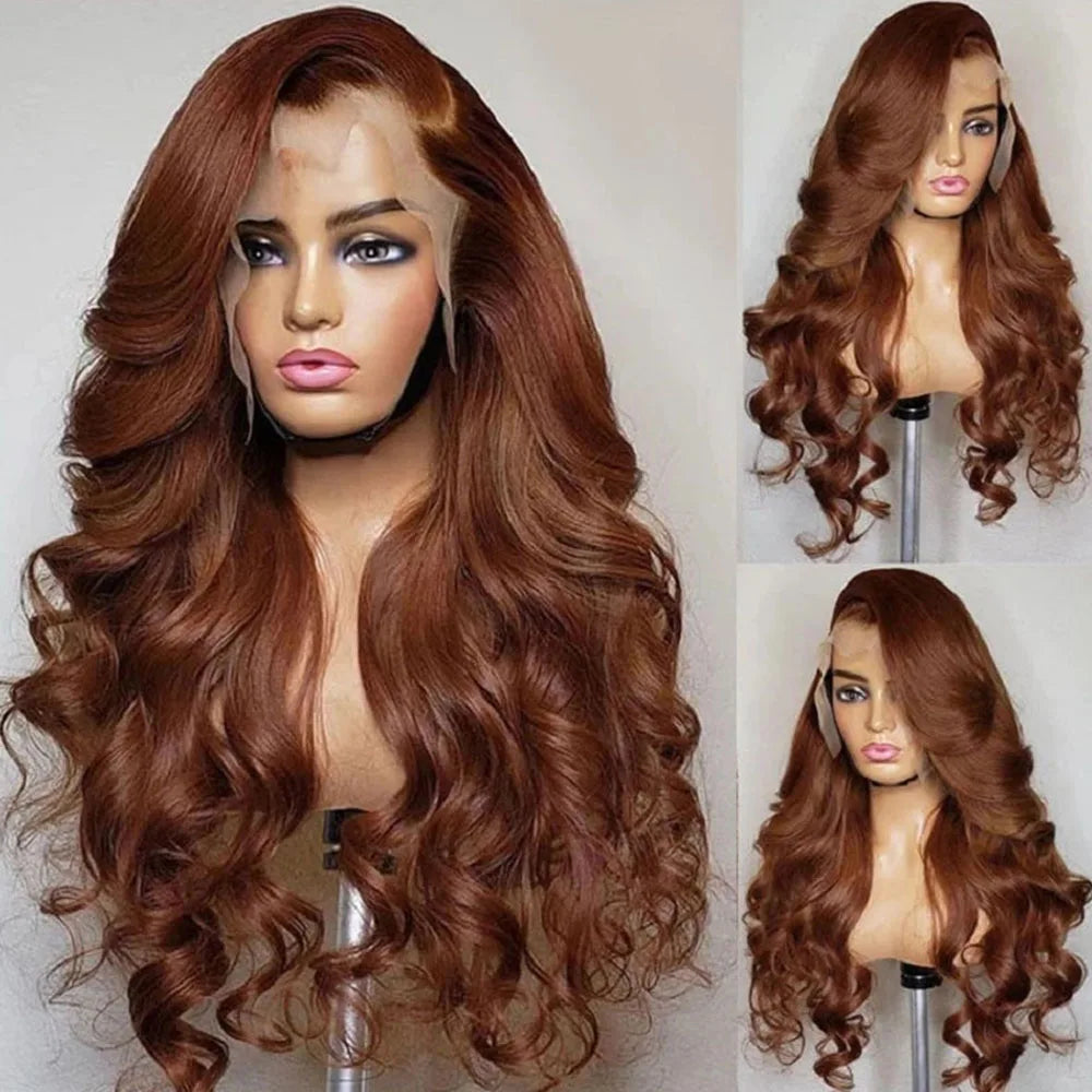 HD 13x4 Chocolate Brown Lace Front Human Hair