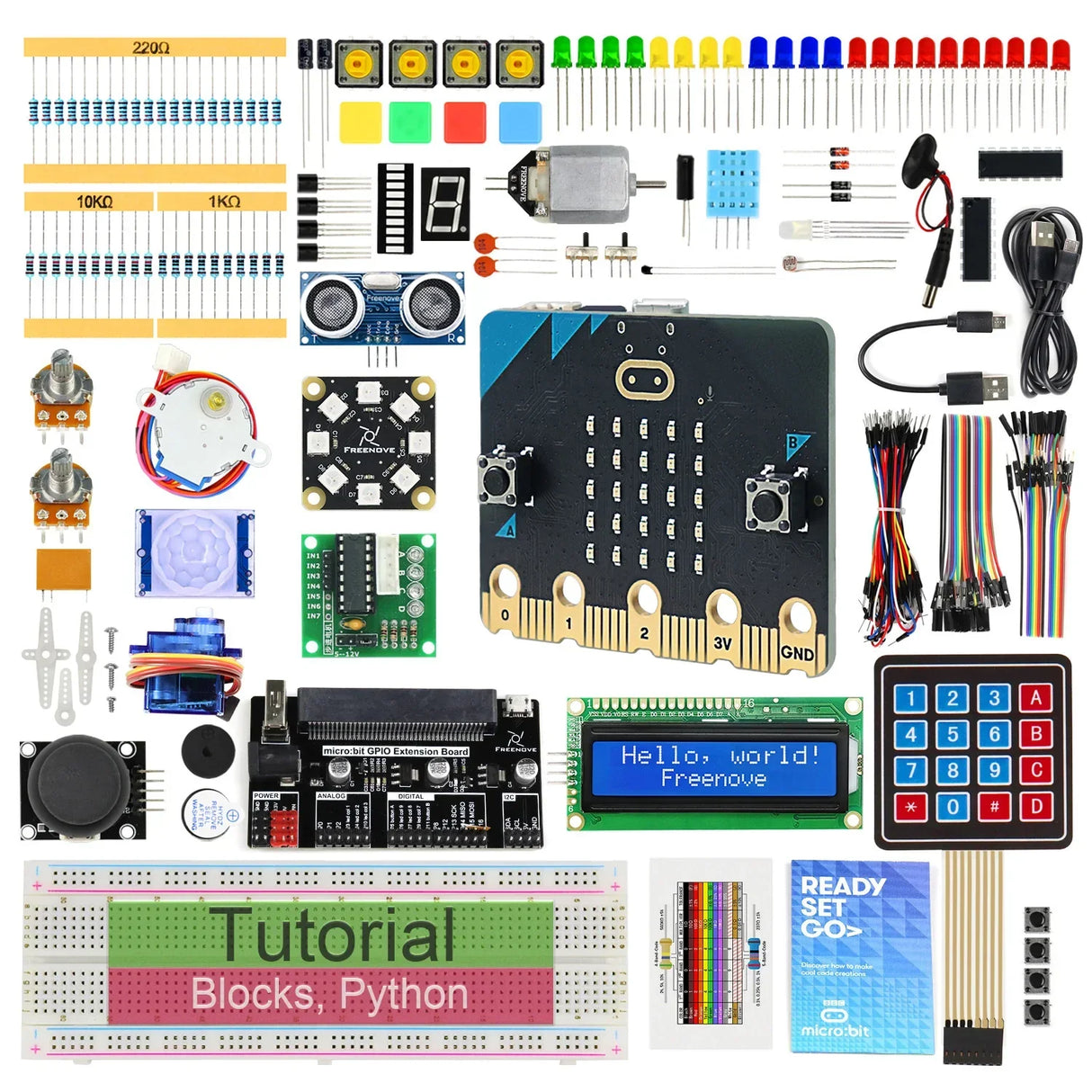 Freenove Ultimate Starter Kit for BBC micro:bit V2,