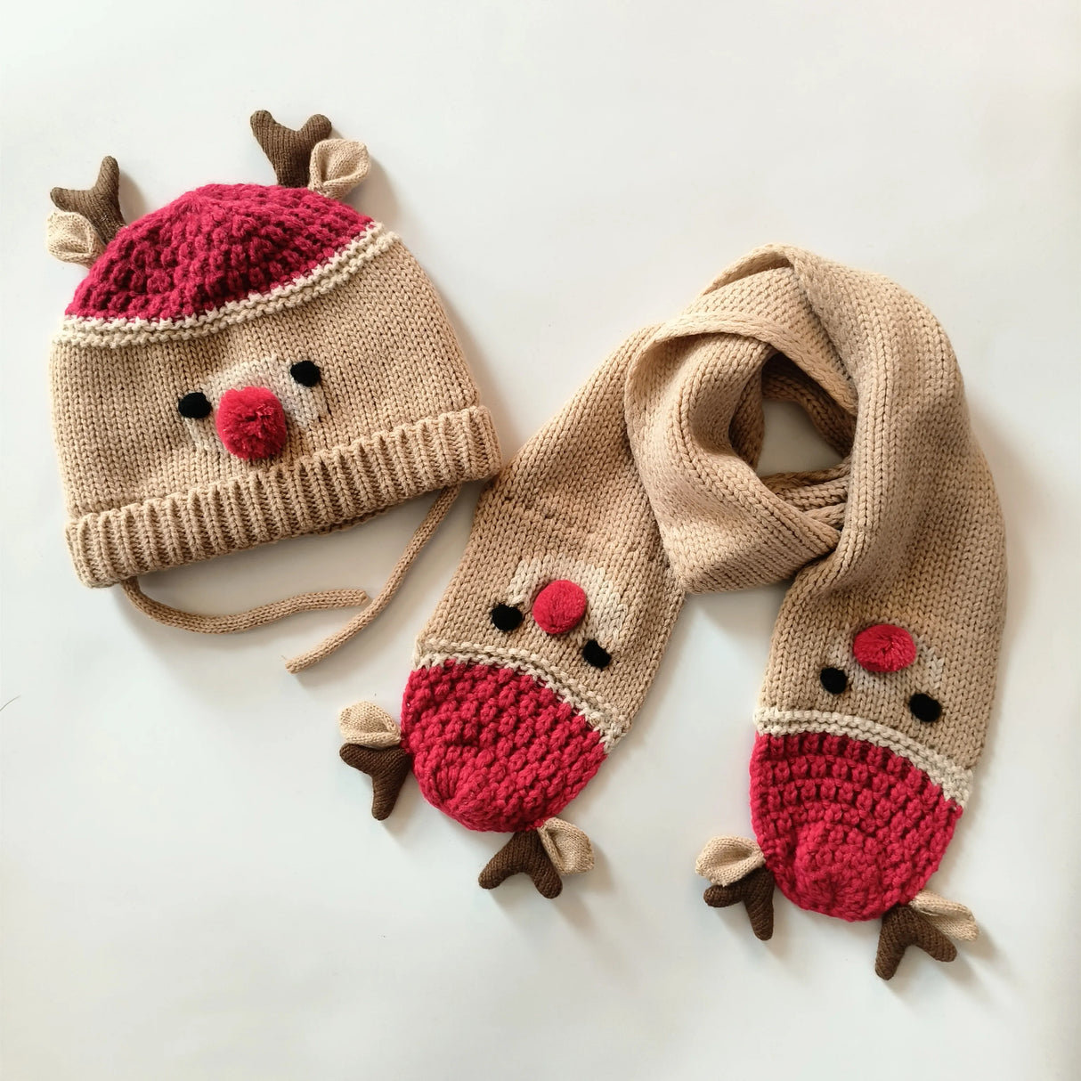 2023 new autumn winter christmas cartoon knitted hats