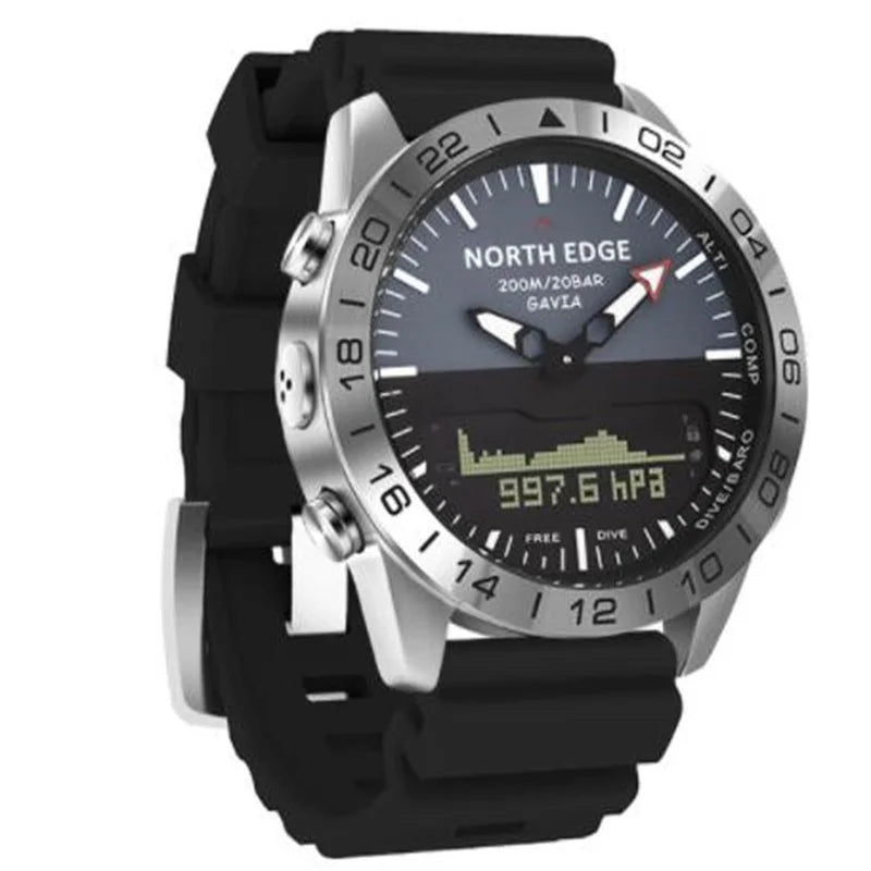 NORTH EDGE Men's Smart Business Leisure Waterproof Watch