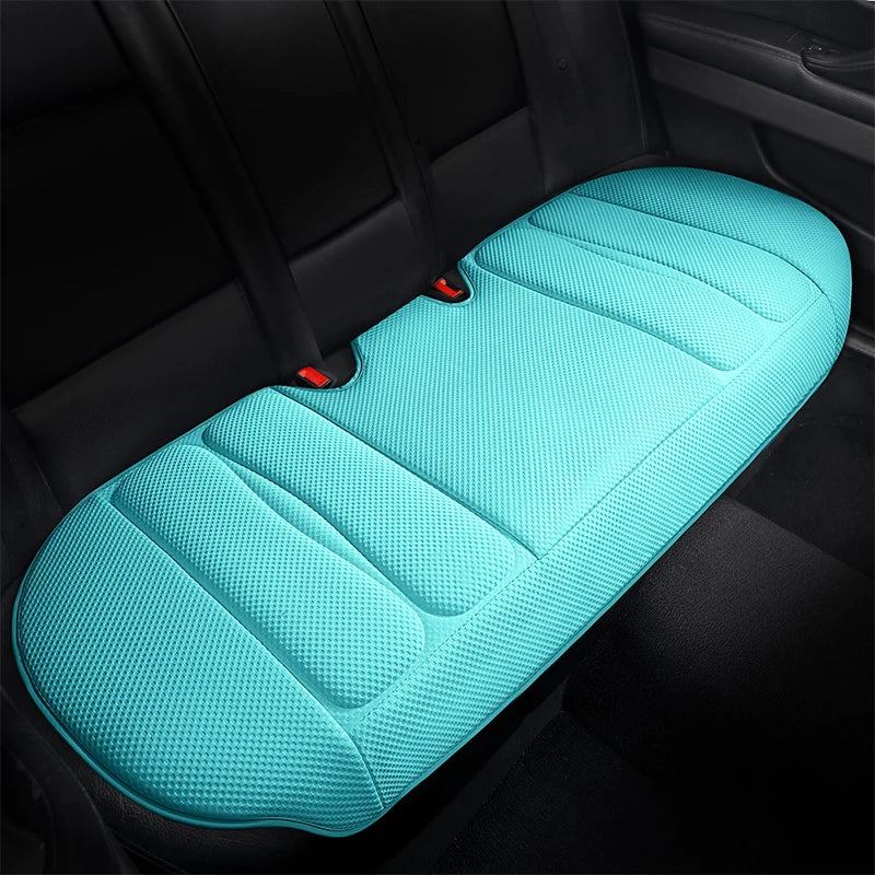 Universal Car Seat Covers Front Back Blue Cushion