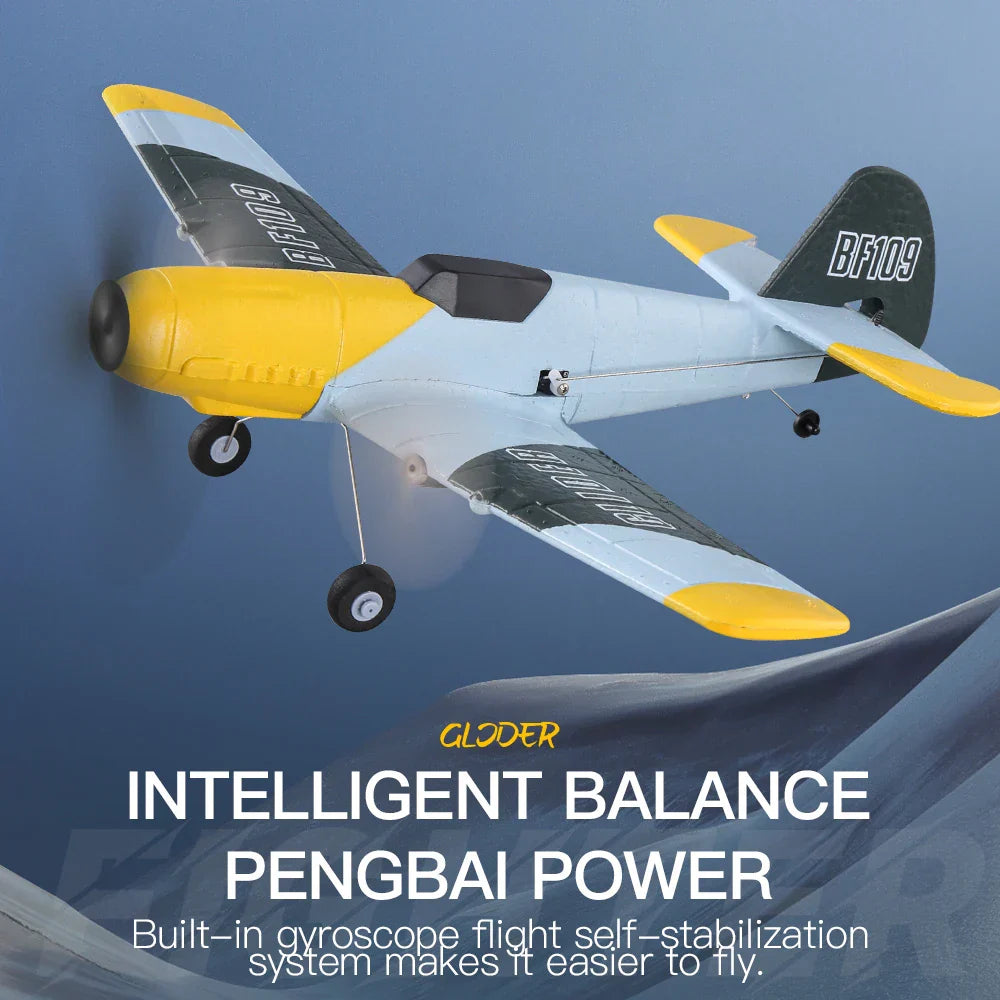 JIKEFUN RC Airplane 2.4GH 4CH 150mm Z61 Wingspan