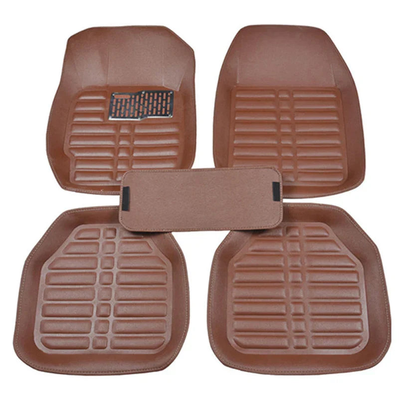 5pcs Auto Floor Mats Foot Rugs Carpets Car