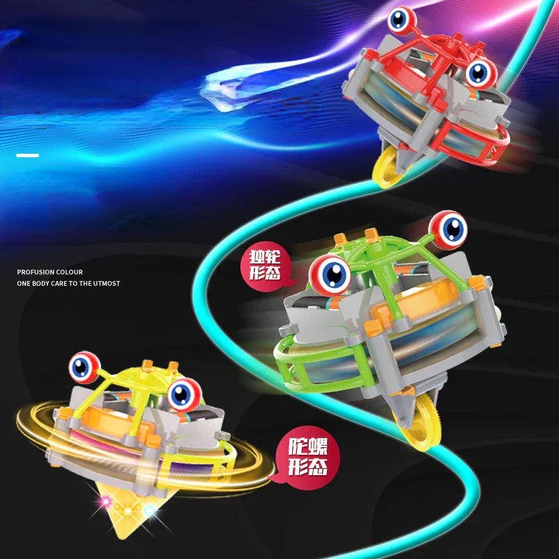 Creative Magical Tumbler Unicycle Robot Electric Toy Tightrope