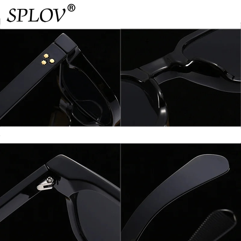 Luxury Square Men Sunglasses Fashion Gradient Driving Shades