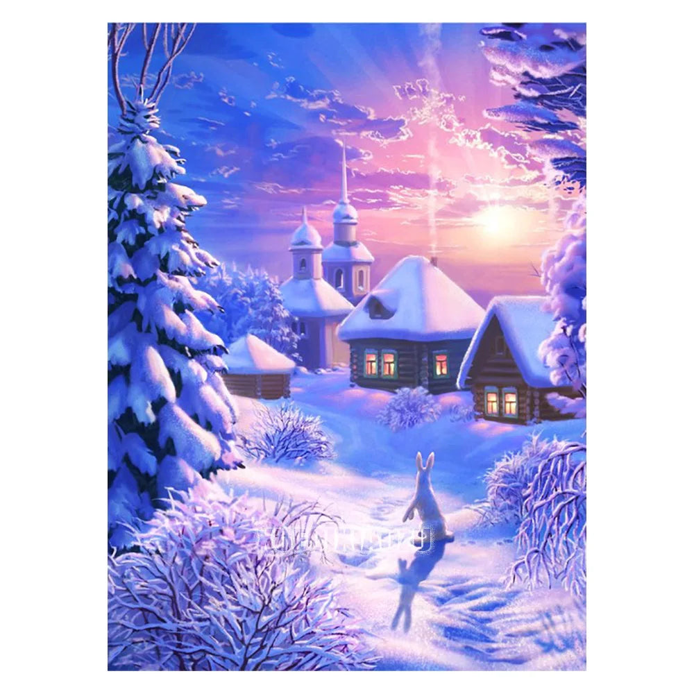 Diamond Painting Christmas Snowman Cross Stitch New Arrival