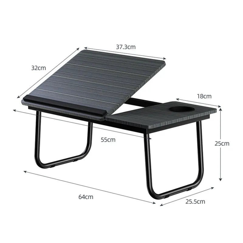 Laptop Table Simple Computer Desk With Fan