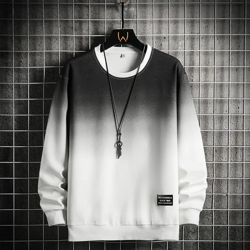 Hip Hop Sweatshirt Mens Patchwork Funny Women Men