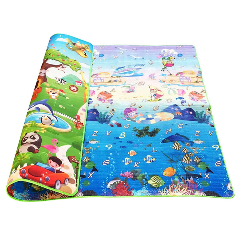 Baby Crawling Puzzle Play Mat Blue Ocean Playmat