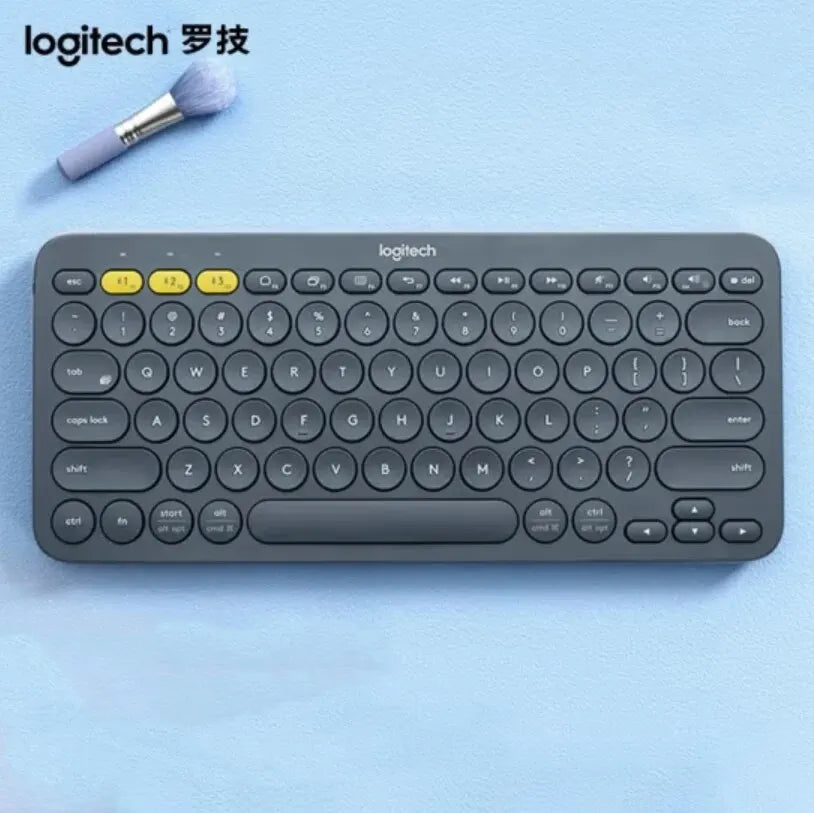 Logitech K380 Wireless Bluetooth Network Red Keyboard Tablet