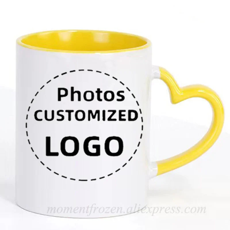 Customized Photos/Logo Printed DIY Coffee Mugs Personalized Tea