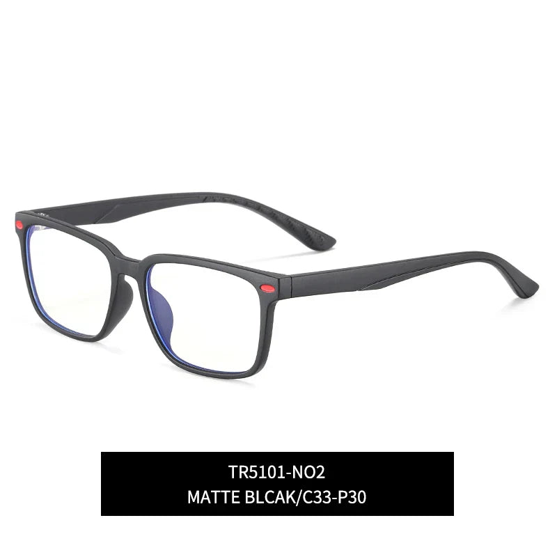 VICKY TR Classic Square Children‘s Sweet Candy Colored Anti-blue Light Glasses Myopia Hyperopia Customizable Prescription 5101