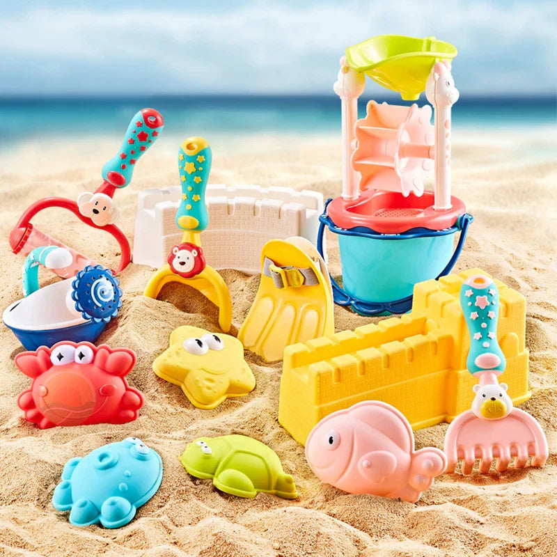 Kids Beach Toys Summer Water Play Sand Bucket
