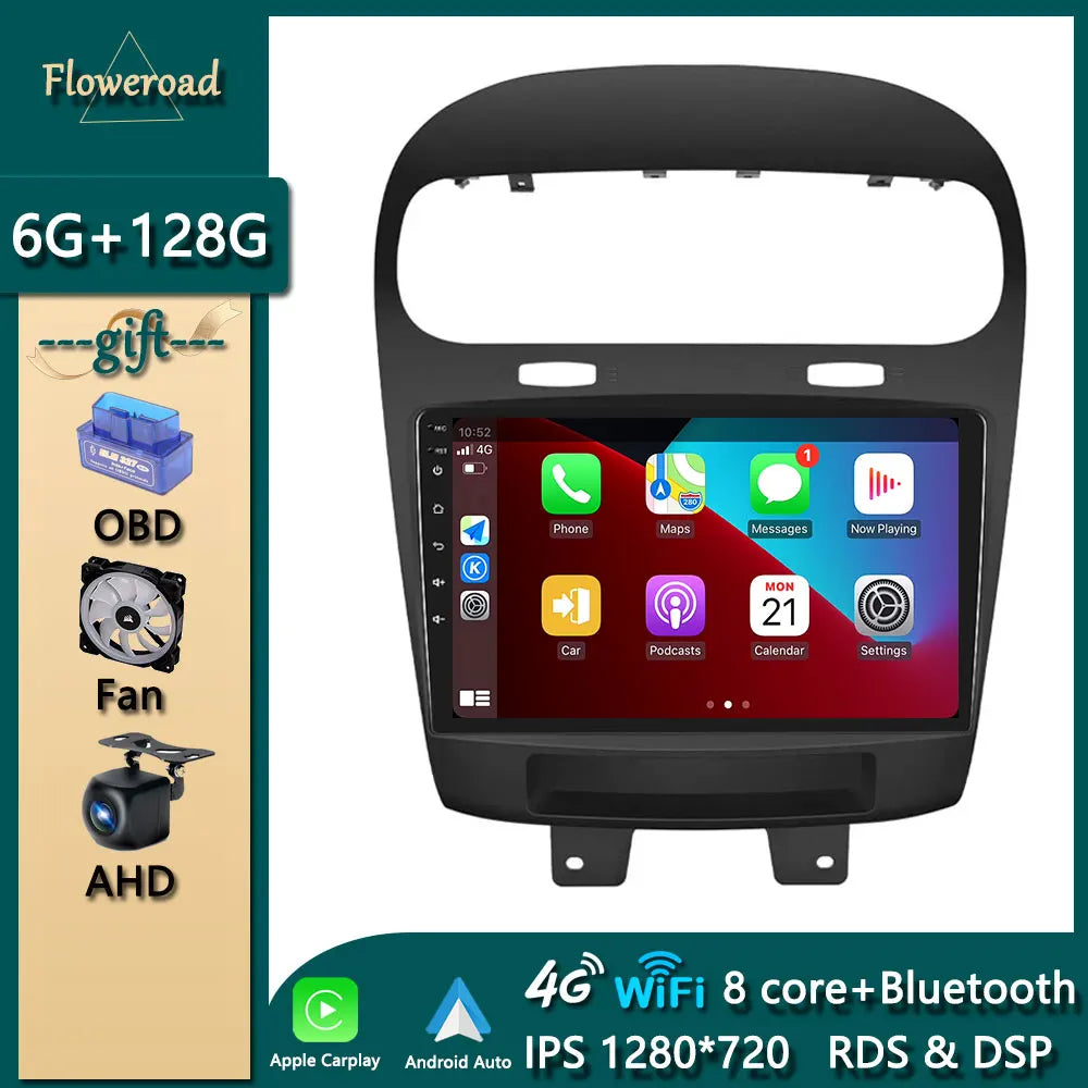 Car Intelligent System Android For Dodge Journey Fiat