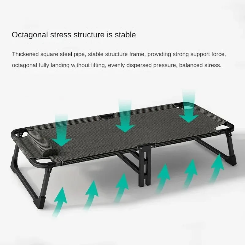 Folding Portable Nap-Bed Office Home Nap-Bed Adult Recliner
