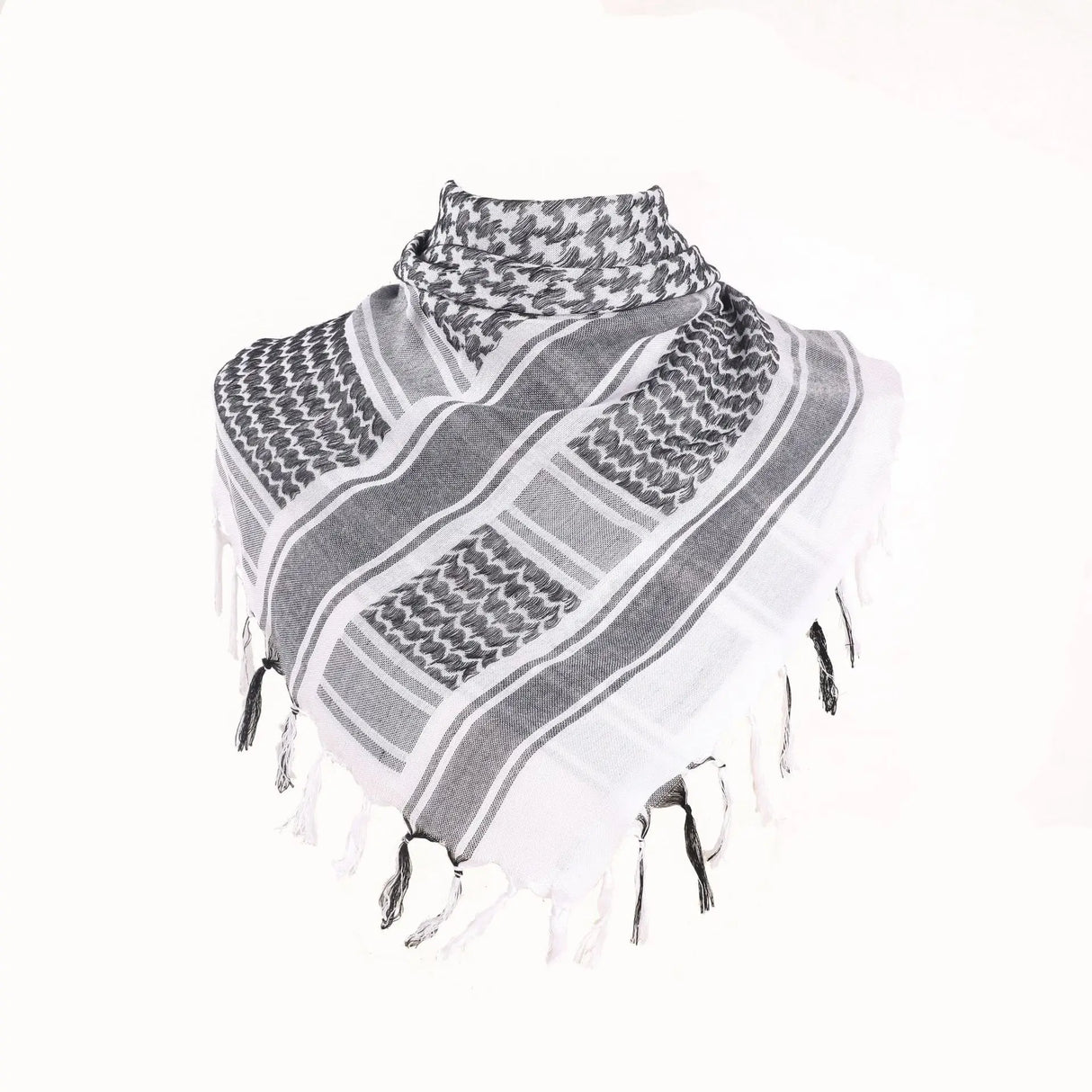 New 125cm Colorful Plaid Muslim Hijab Tactical Desert