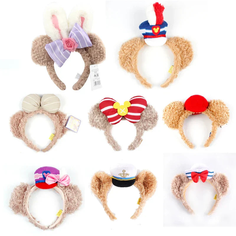 Disney Christmas Catoon Plush Animal Hairband Headband Hair