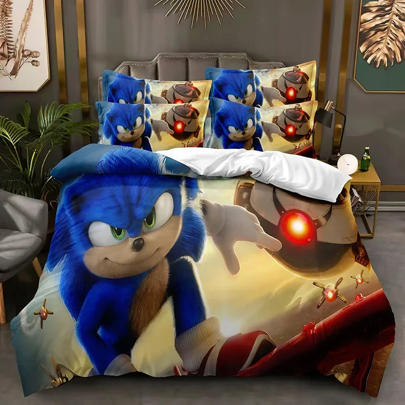 Sonic Simple Duvet Cover Single Piece Dormitory Upper