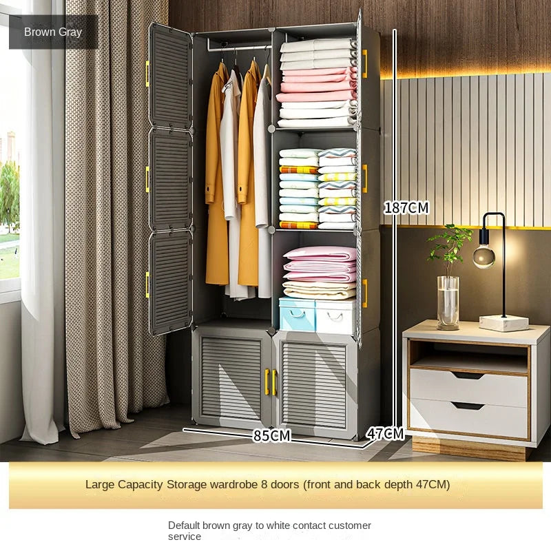 Large Size Clothes Folding Cabinets Splice Storage Toy