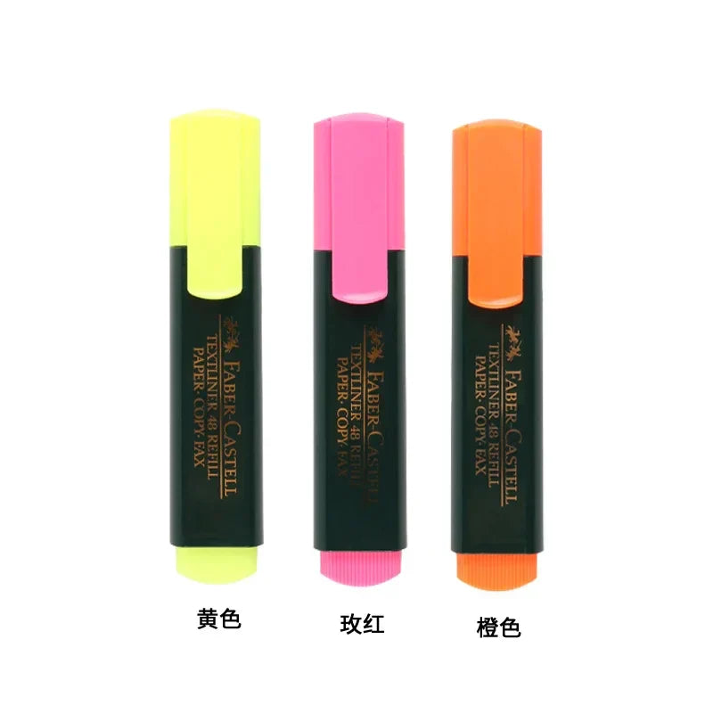 1pcs/3pcs German Faber Castell Highlighter 1548 Color Marker