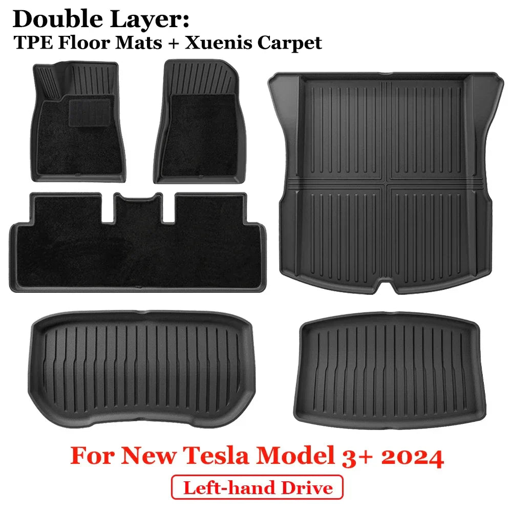 For 2024 New Tesla Model 3 Highland Floor