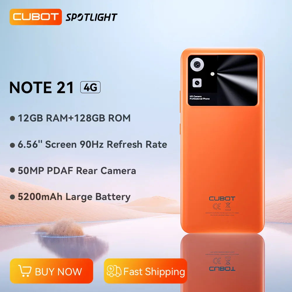 Cubot Note 21, 2023 New Smartphone Android 13,