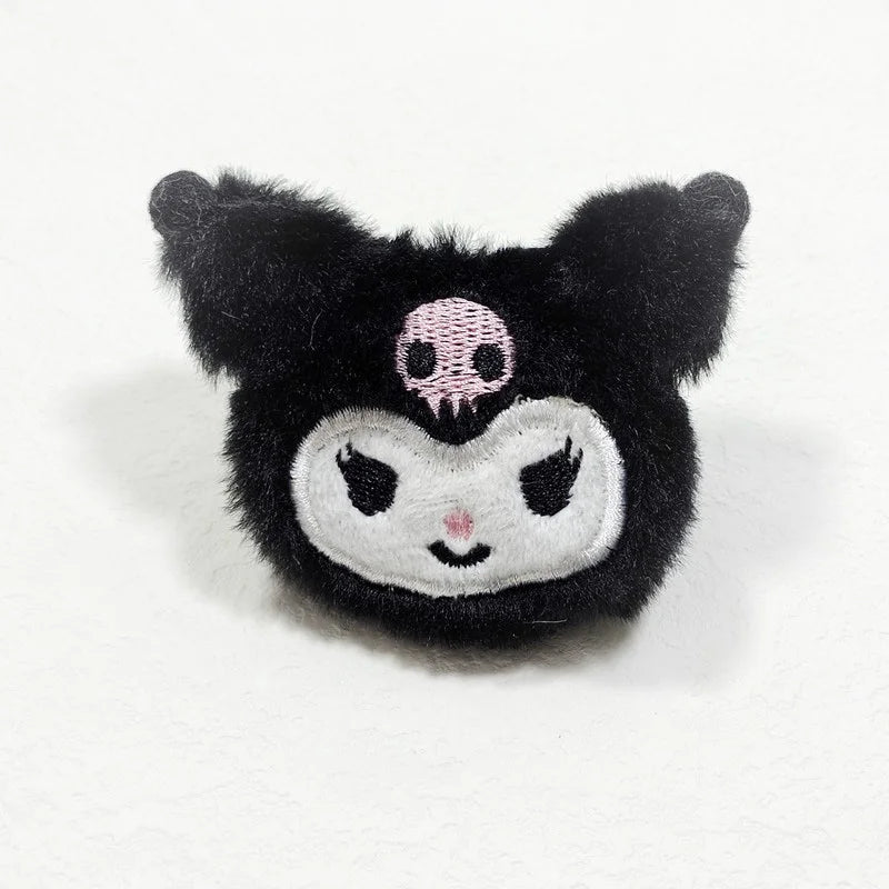 Hello Kitty Plush Toy Kawaii Sanrio Keychain Kuromi