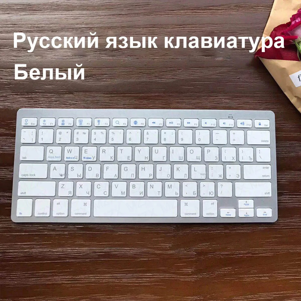 Mini Wireless Keyboard Portable Bluetooths PC Tablet Smart