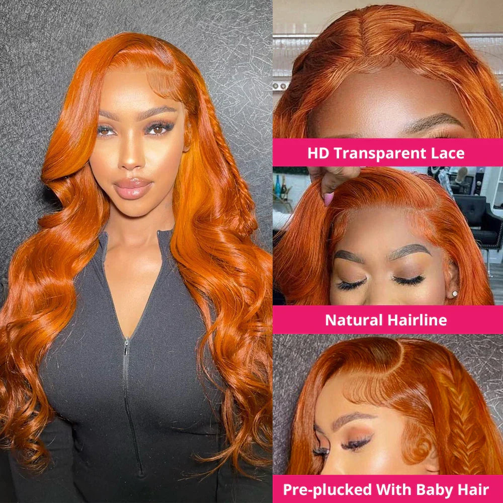 Wiggogo Body Wave 13X6 Hd Lace Frontal Wig