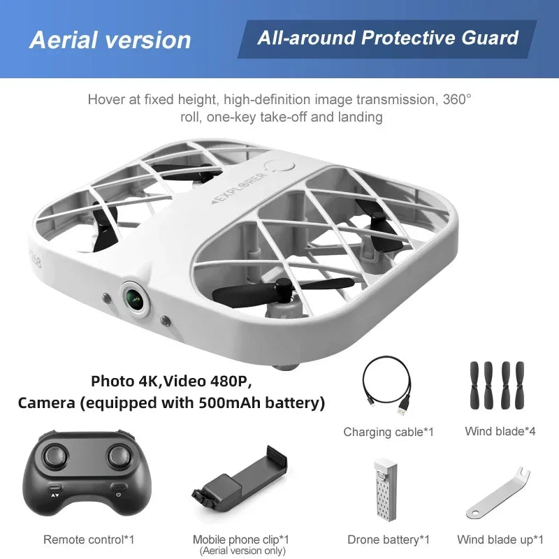 H107 RC Drone Wifi Fpv Drones Camera Hd