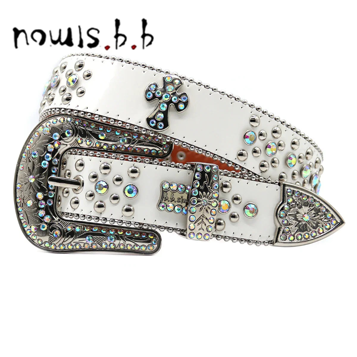 NOWISBB Y2K Rhinestones Belts Quality Western Cowgirl Cowboy