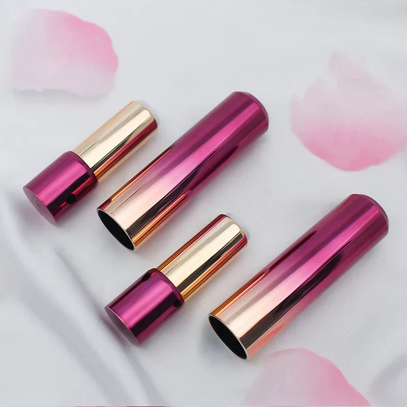 12.1mm DIY Purple Lipstick Tube Cosmetic Lip Balm