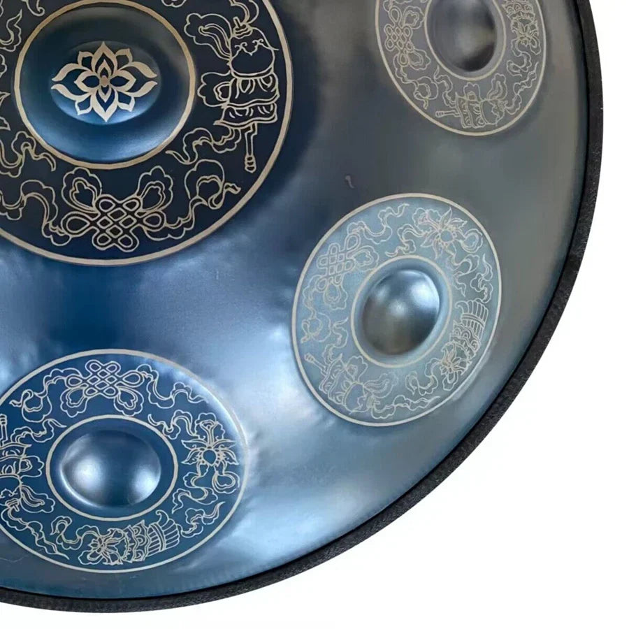 Handpan Drum D Minor 9/10 Notes Steel Tongue