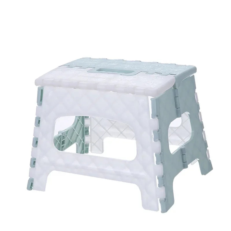Plastic bathroom folding small bench children adult outdoor