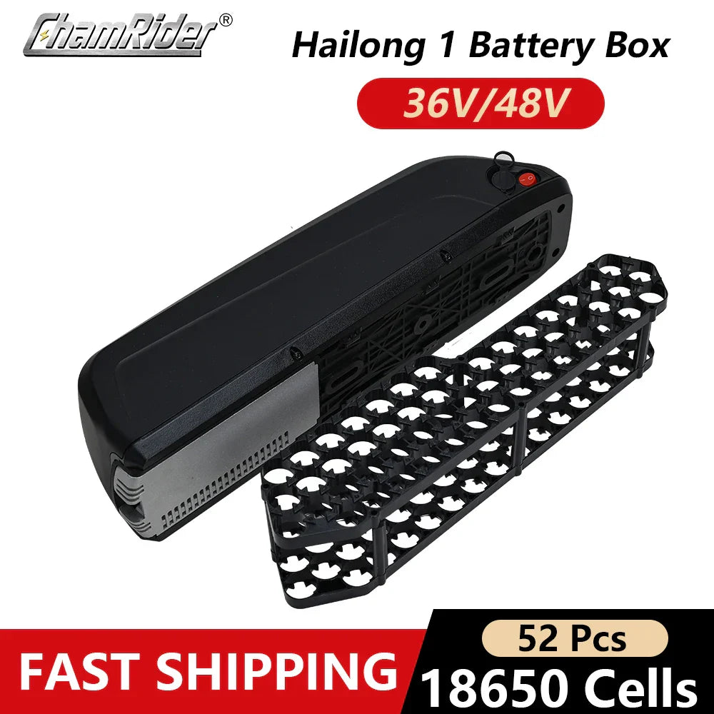 ChamRider Hailong 1 Electric Bike Battery Box Down