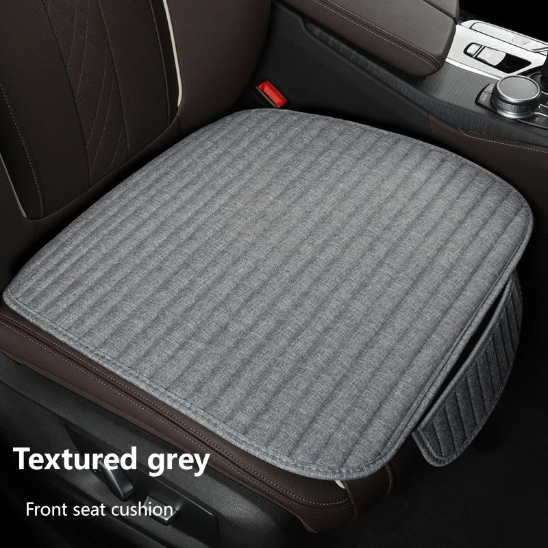 Car Seat Cover Flax Seat Protect Cushion Automobile