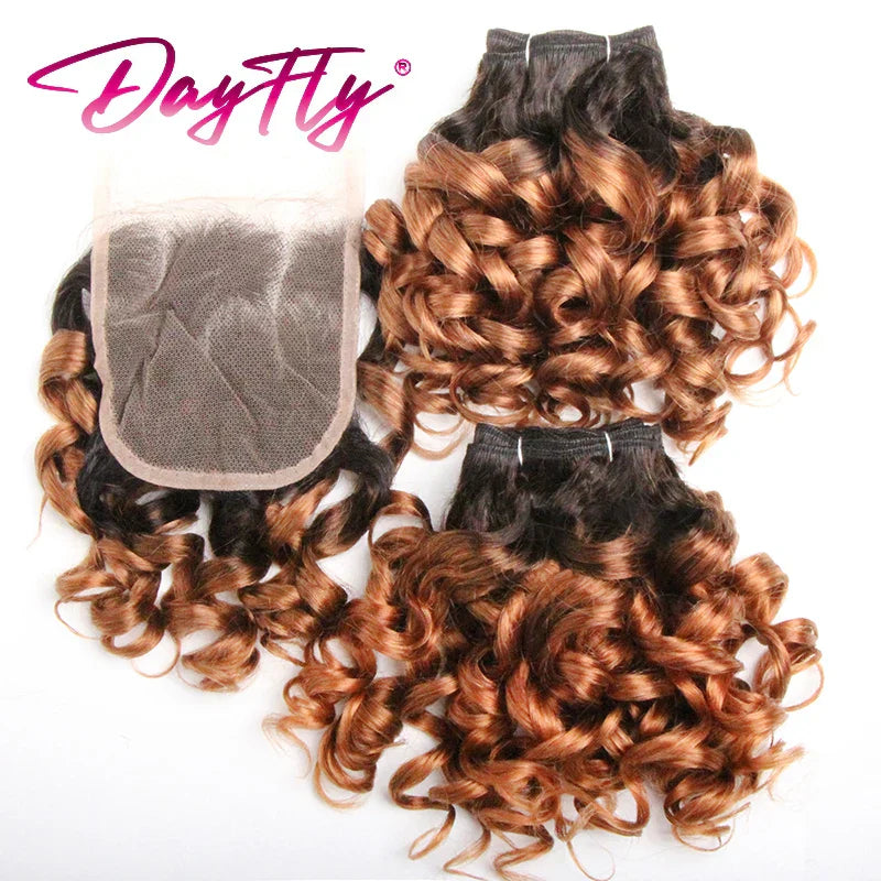 Hair Bundles With Closure Natural Brazilian Hair Weave