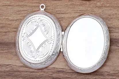 5 PCS Fit 30*40mm Oval Cabochon Metal Brass